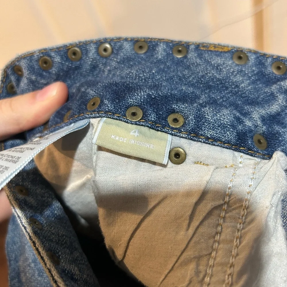 Michael Kors Studded Cropped Capri Jeans